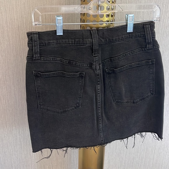 Madewell black jean skirt - Picture 2 of 2